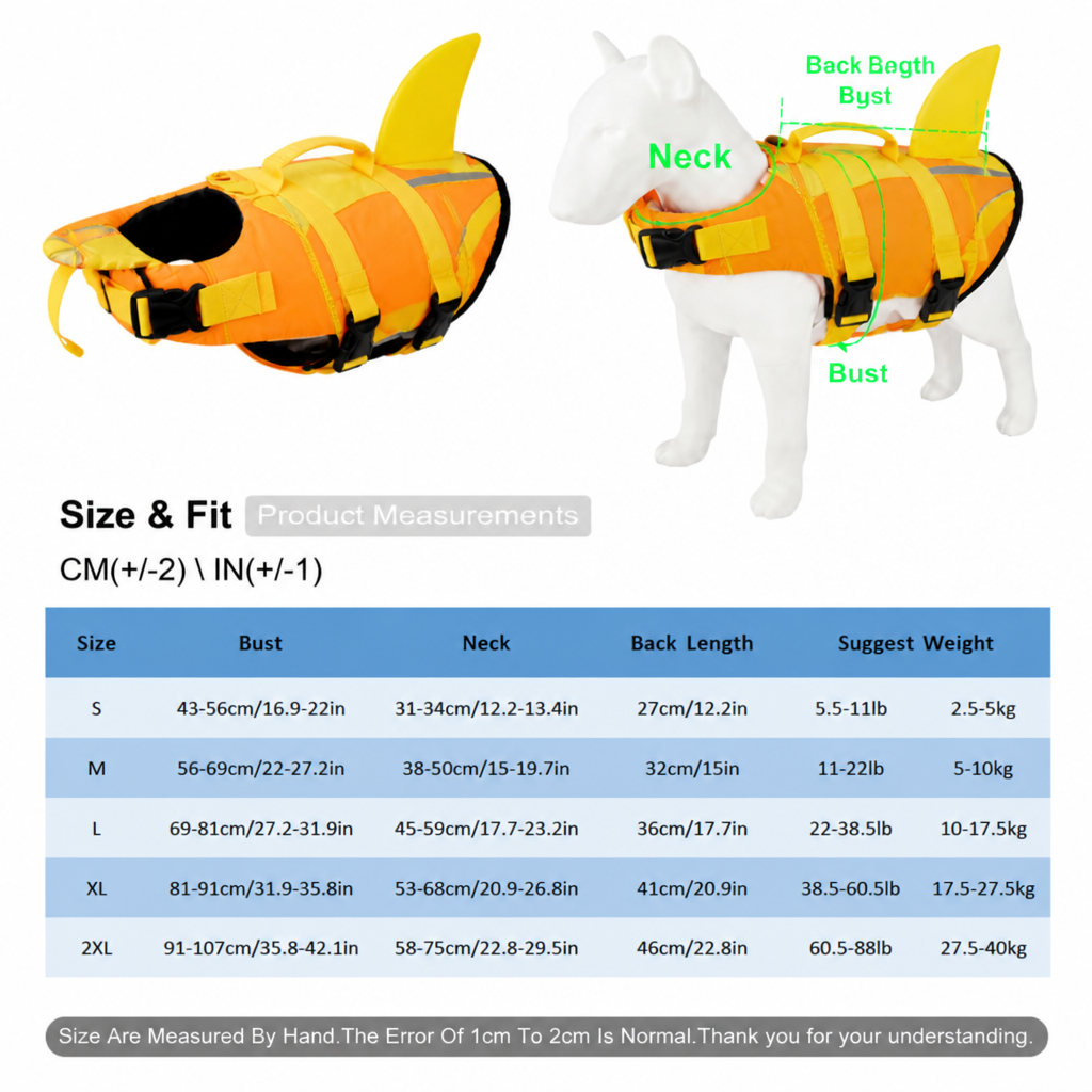 FloatPup™ - Puppy Life Jacket with Chin Rest 1.0