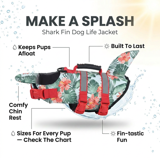 FloatPup™ - Puppy Life Jacket with Chin Rest 2.0